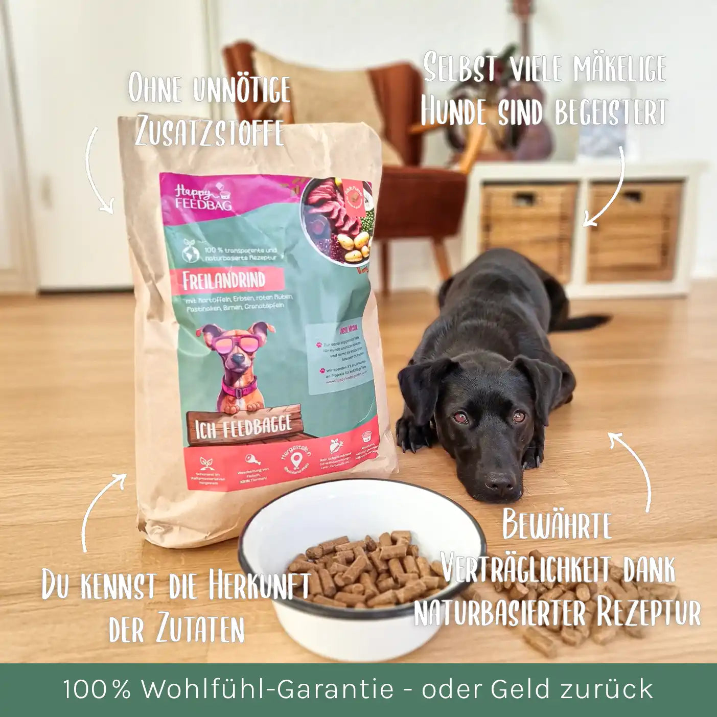 Freilandrind Trockenfutter