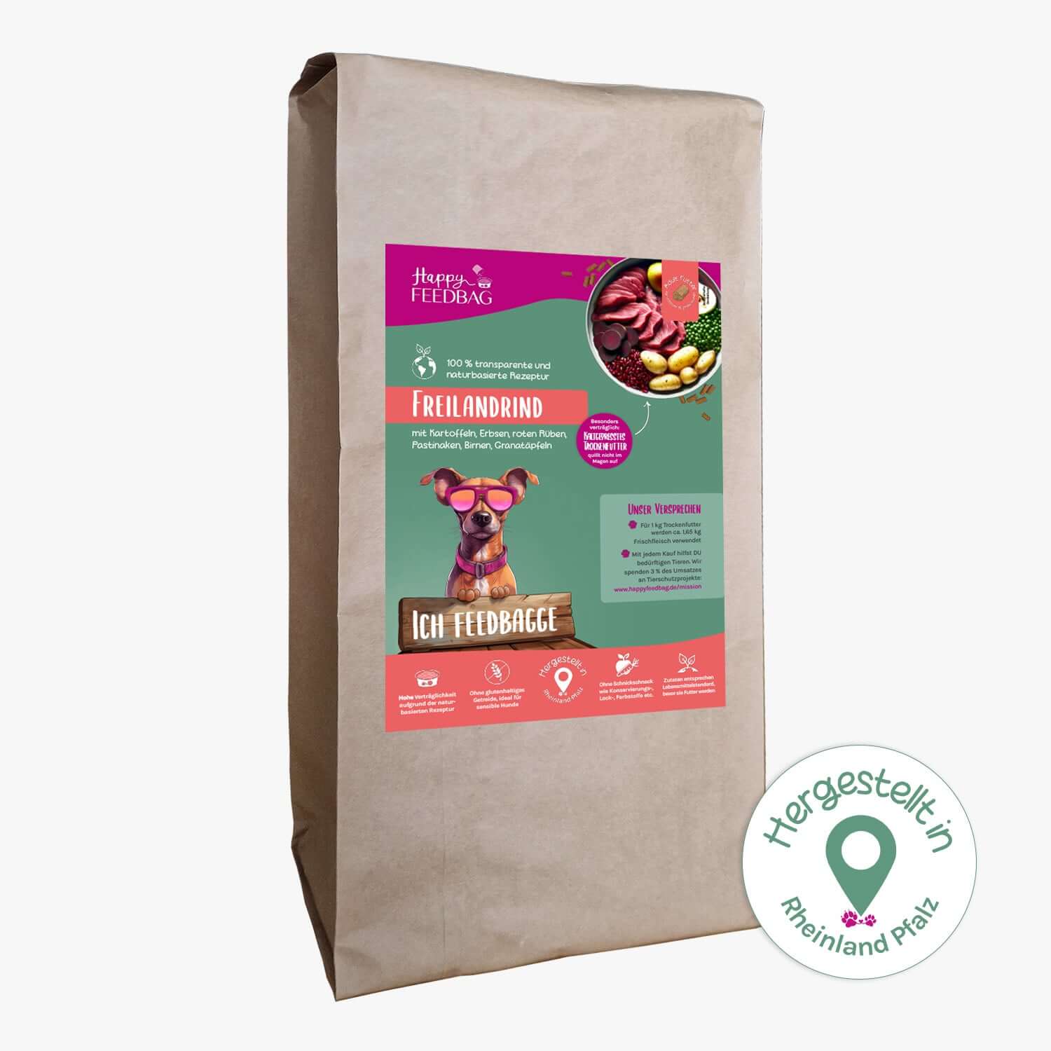 Freilandrind Trockenfutter