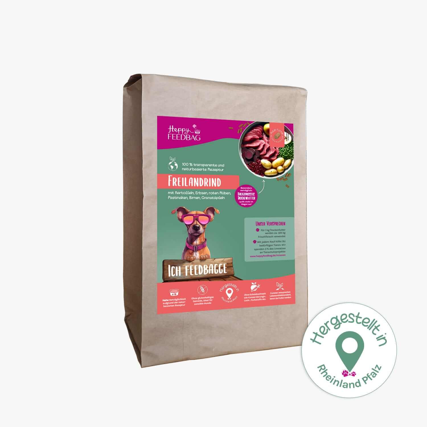 Freilandrind Trockenfutter