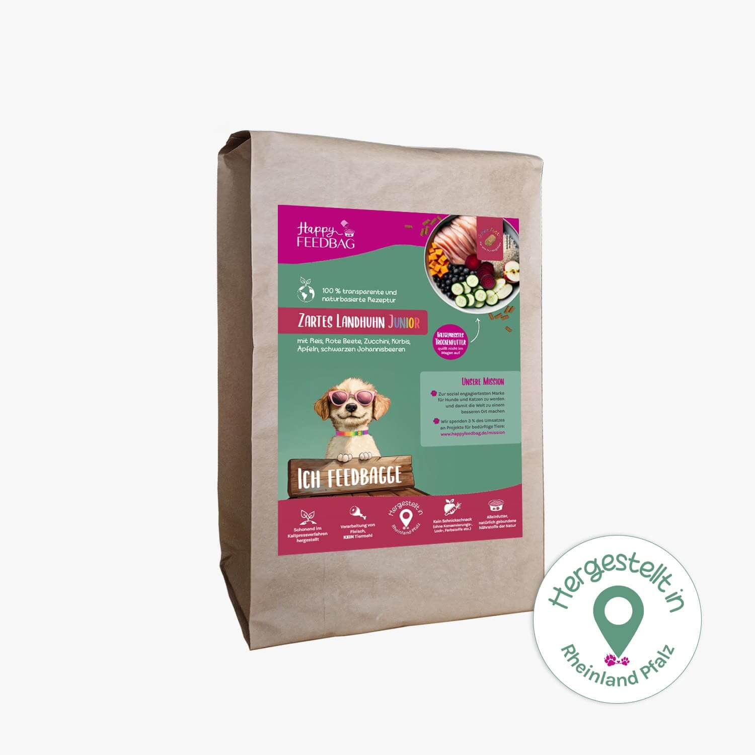 Zartes Landhuhn JUNIOR Trockenfutter