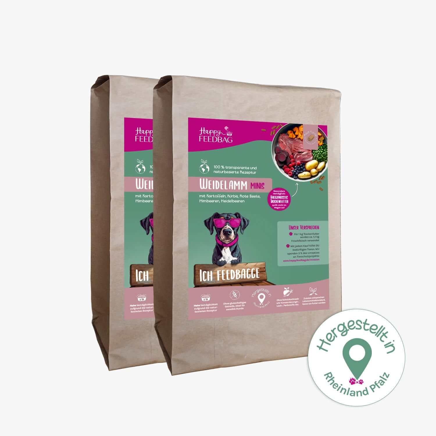 Probierpaket für MINIS Weidelamm