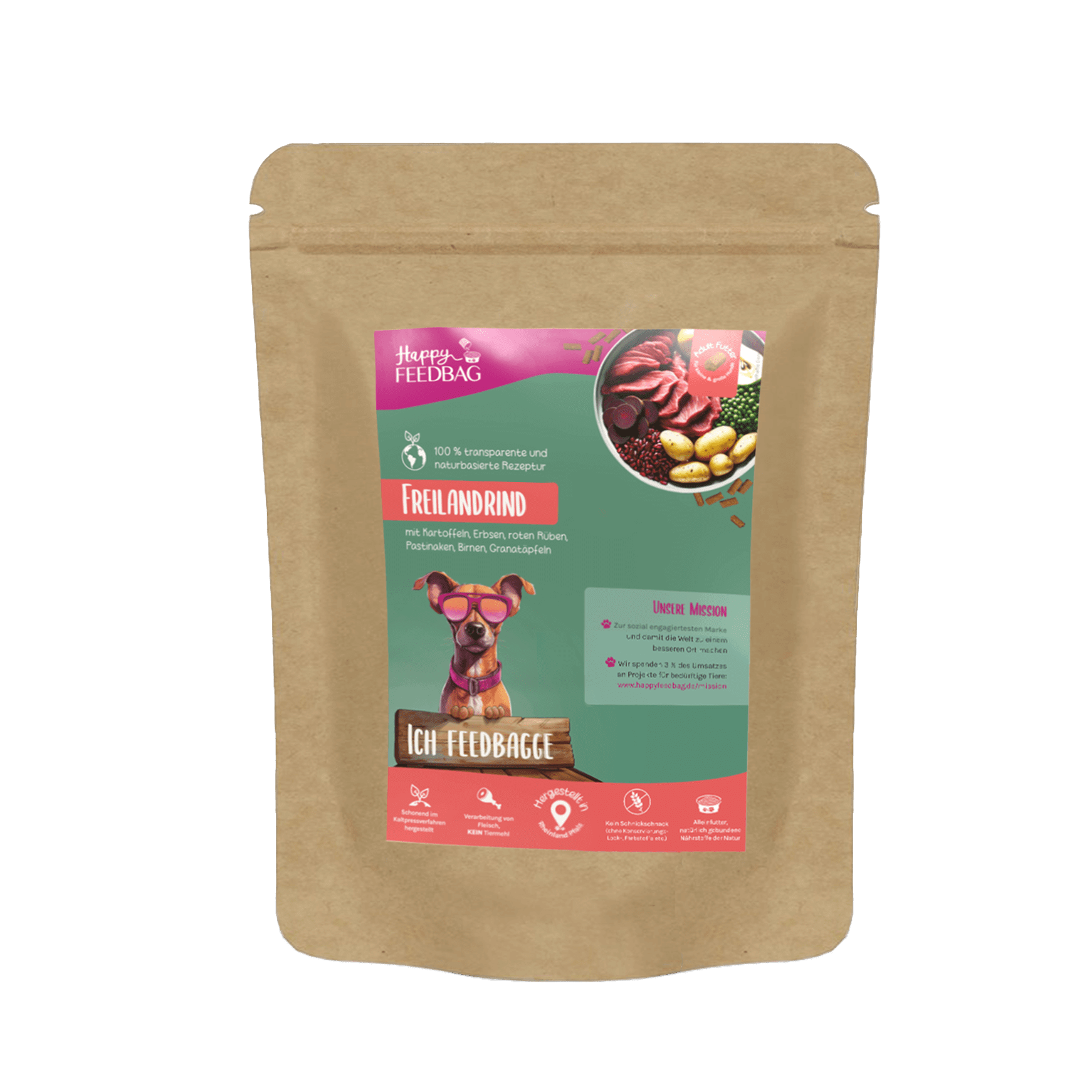 Freilandrind Trockenfutter