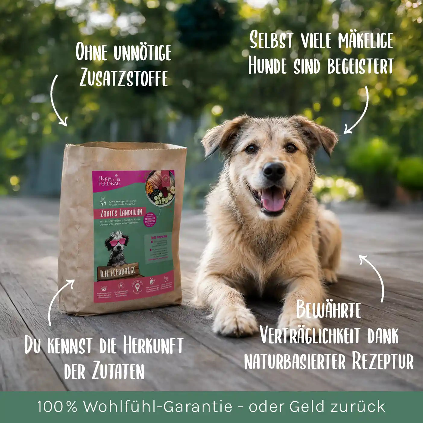 Zartes Landhuhn Trockenfutter