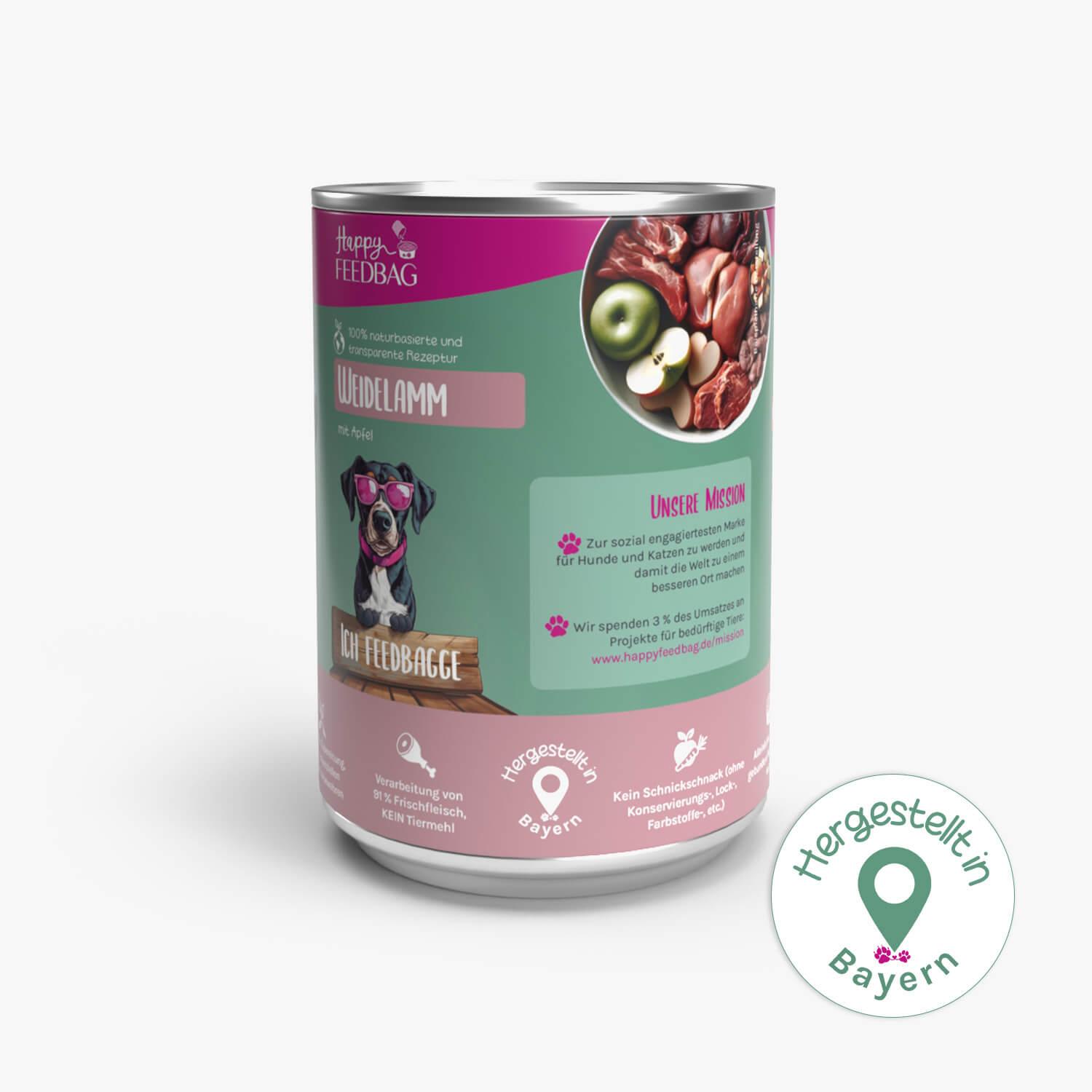 Weidelamm Nassfutter - HappyFeedbag GmbH