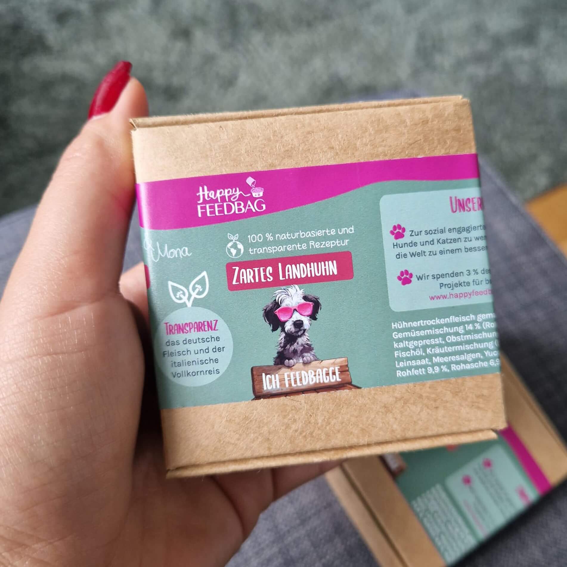 GRATIS Probierboxen kaltgepresstes Trockenfutter